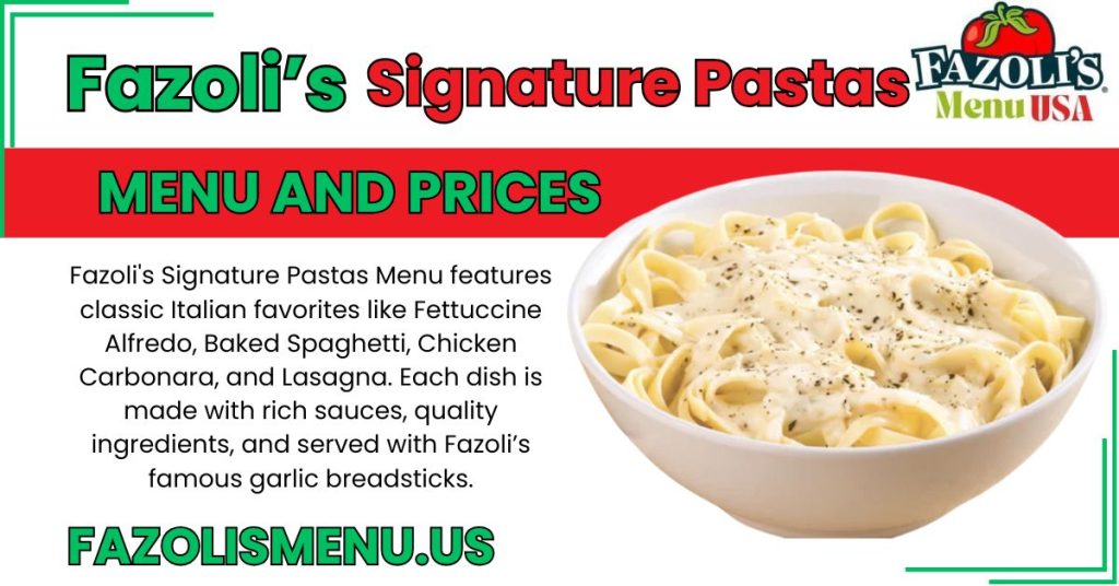 Fazoli’s Subs Menu – Prices, Options & Popular Sandwiches